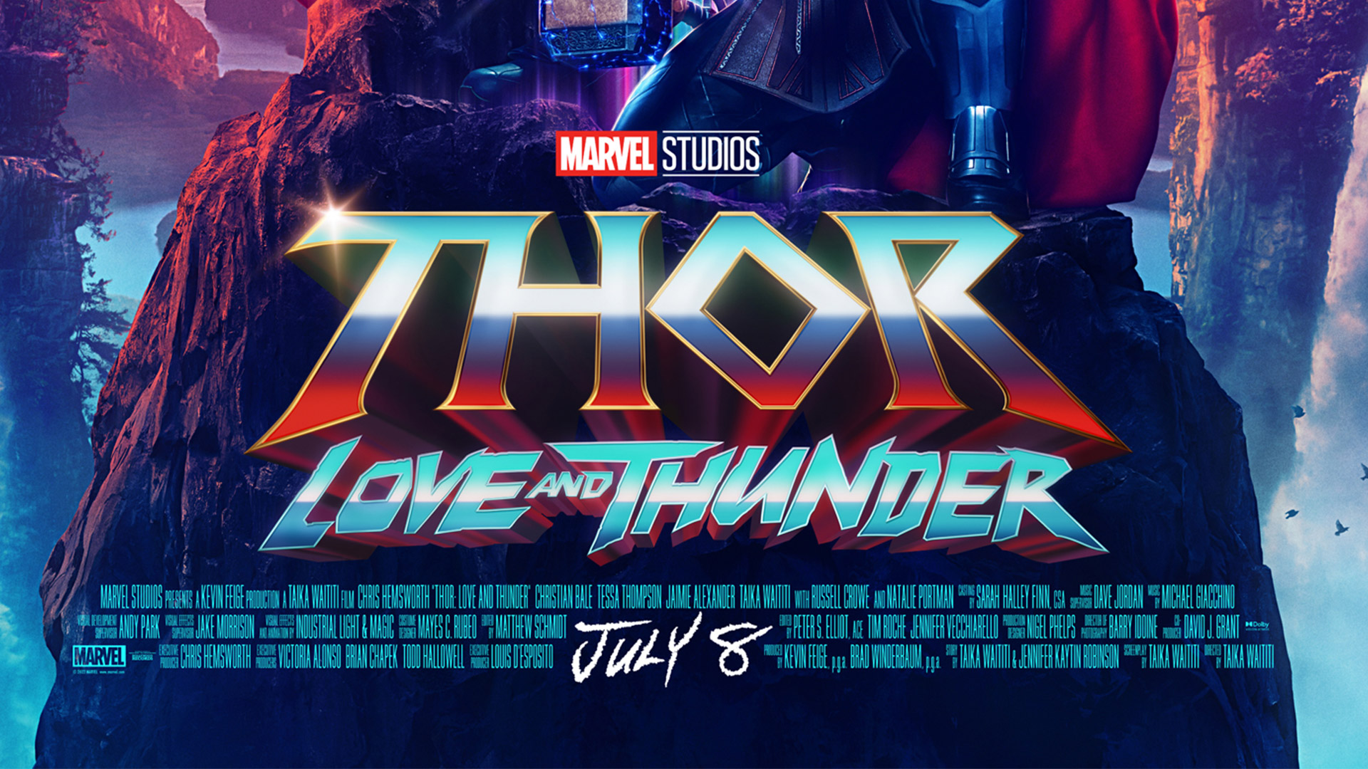 Thor Love And Thunder Marvel Header