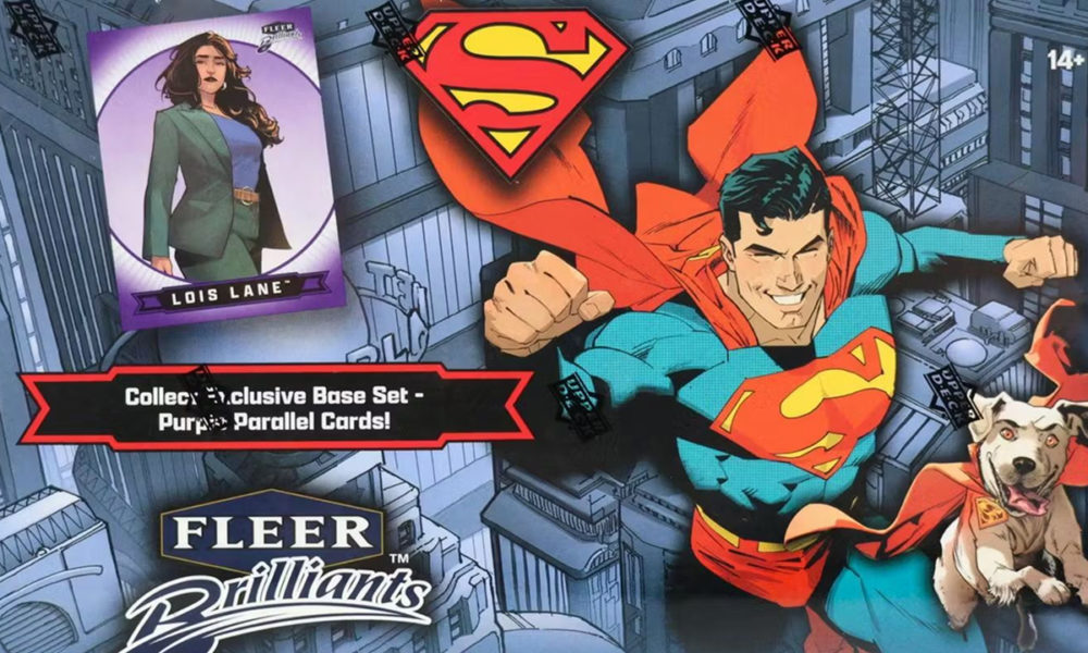 Header Articles Upper Deck Fleer Brillants Dc Comics