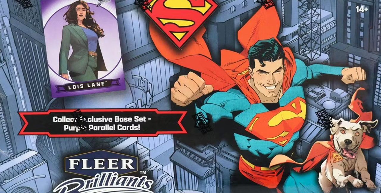 Header Articles Upper Deck Fleer Brillants Dc Comics