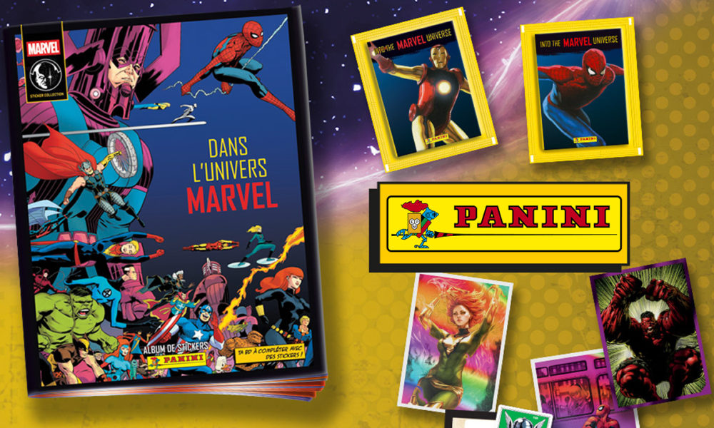 Panini nous plonge dans l’histoire de Marvel avec sa nouvelle collection de stickers ! Panini Stickers Into the Marvel Universe