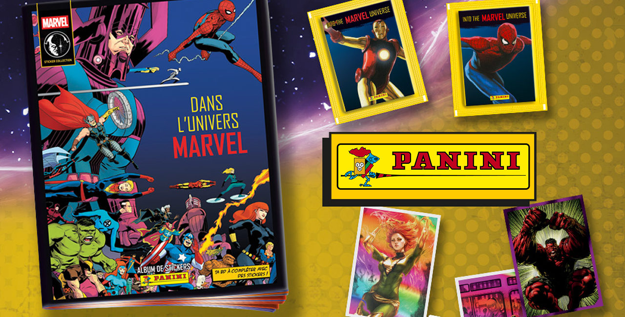 Panini Stickers Into the Marvel Universe