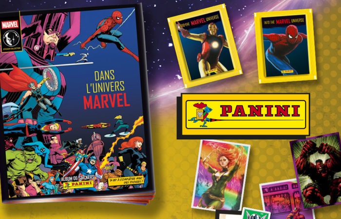 Panini Stickers Into the Marvel Universe