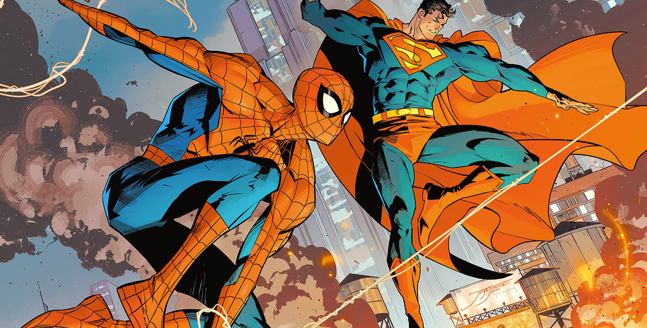 Superman Spider-Man Header Comicsowl